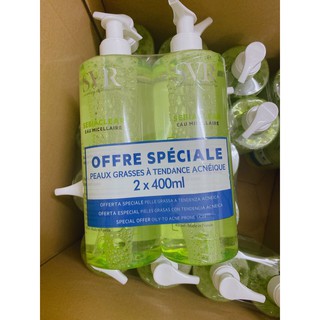 Sữa Rửa Mặt Cho Da Dầu Mụn, Nhạy Cảm SVR Sebiaclear, 400ml
