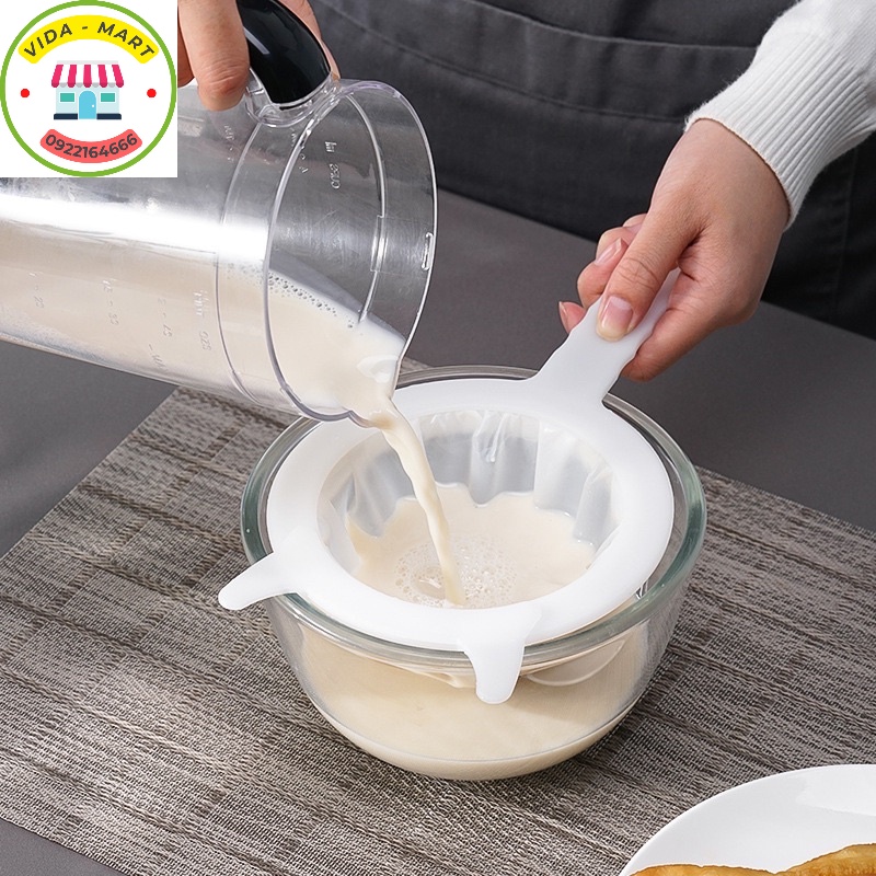 Dụng Cụ Lọc Sữa Đậu Nành Bằng Vải Có Tay Cầm - Ray Lọc Đậu Nành , Lọc ...