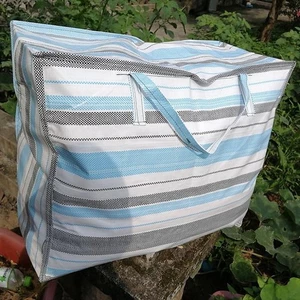 Túi Bạt Dứa mã lai có 2 dây kéo - nhiều màu sắc, đựng quần áo, chăn màn