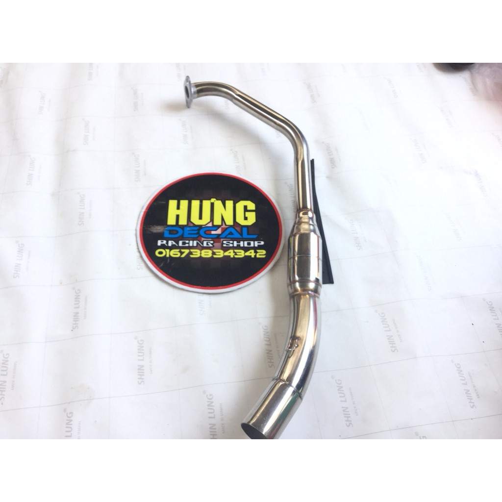 Cổ pô R15 v3 bầu hơi gắn bô độ cho mô tô Yamaha r 15 | Shopee Việt Nam