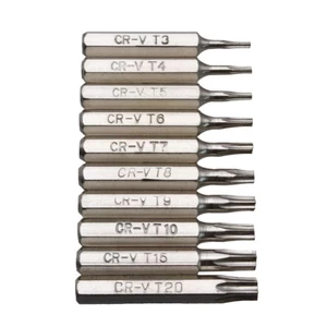 Bộ 10 đầu tuốc nơ vít hoa thị sửa điện thoại di động CR-V T3 T4 T5 T6 T7 T8 T9 T10 T15 T20