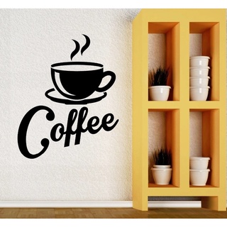 Decal trang trí tiệm cà phê, thu hút khách hàng, tạo điểm nhấn trong không gian (P2)