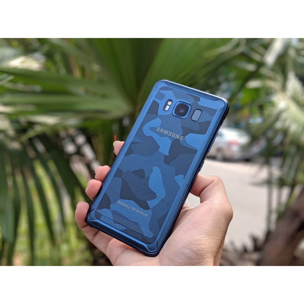 i n tho i Samsung Galaxy S8 Active Camo Hi m Snapdragon 835 Hinh th c p b n Limitted