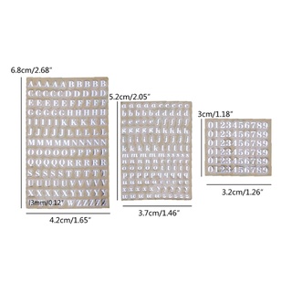 Kra 5 Cái 3mm Bảng Chữ Cái Chunky Long Lanh Nhựa Dính Trang Trí Dán Chữ Cái Engkish Số UV Epoxy Nhựa Lấp Đầy