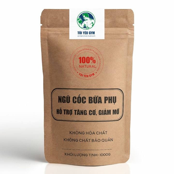Bột Ngũ Cốc Đậu Dinh Dưỡng 1kg – Protein Thực Vật Cho Gym, Yoga, Ăn Kiêng Healthy
