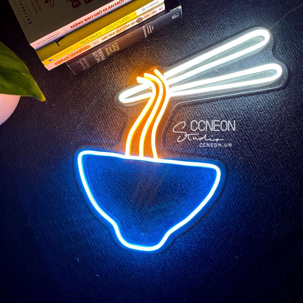 Đèn Trang Trí Led Neon Sign Bát Mỳ