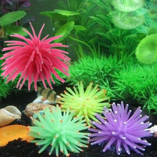 Nhân Tạo Thạch Biển Giả Urchin San Hô Bể Cá Tảo Cây Cảnh Dưới Nước Bể Cá Phụ Kiện Bể Cá Cung Cấp Màu Sắc Ngẫu Nhiên