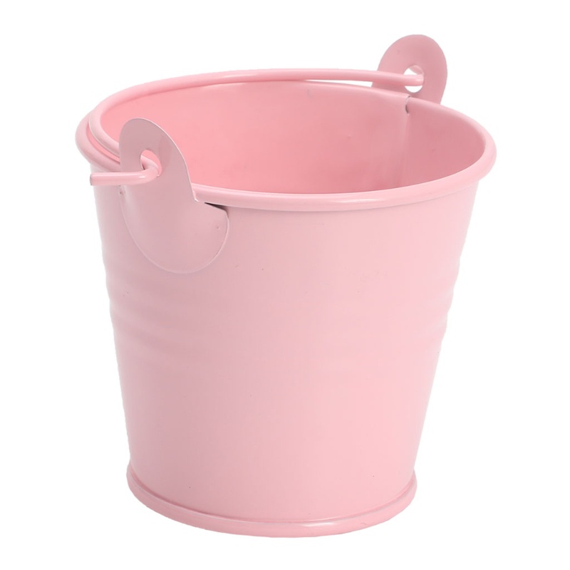 Mini Flower  Metal Barrel Plant Succulent Plant Flowerpot Home Office Decor