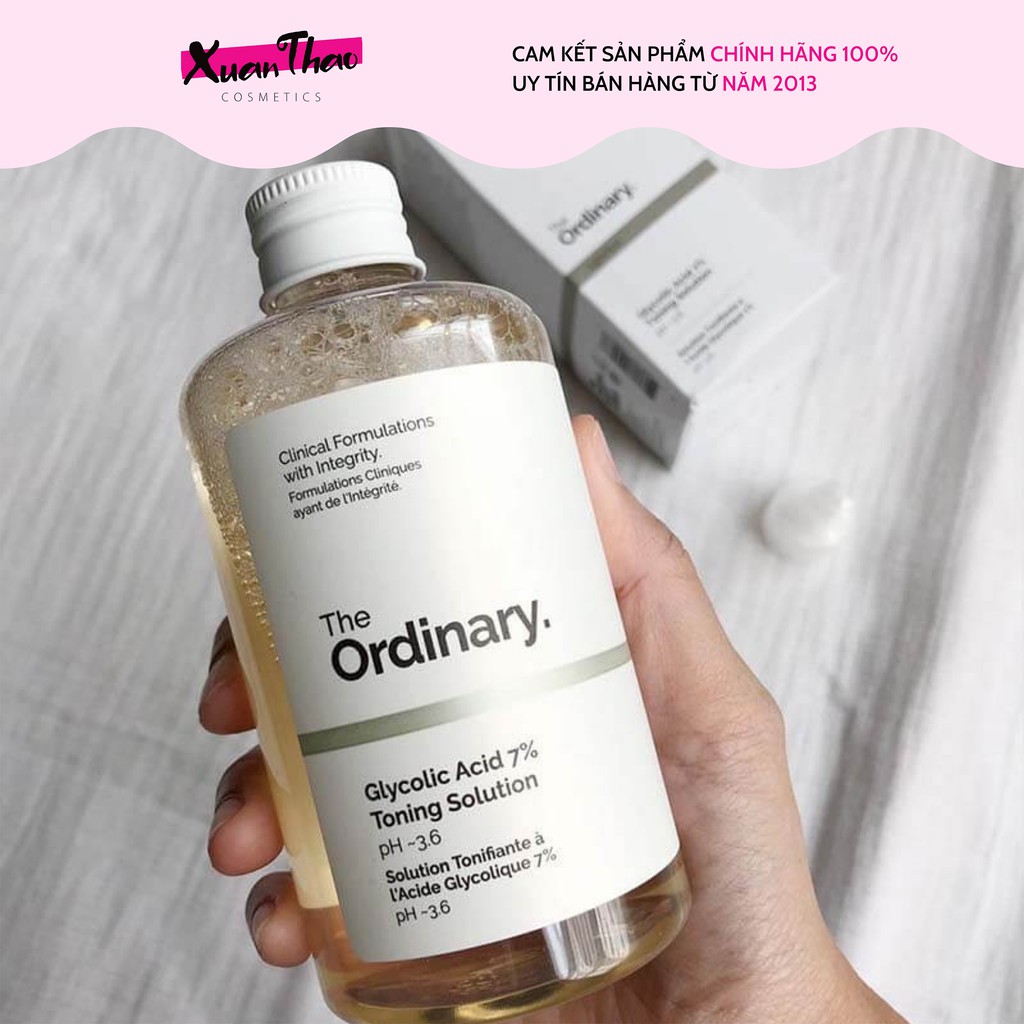 Toner Ordinary Toner Tẩy Da Chết Làm Sạch Glycolic Acid 7 Toning