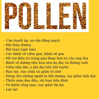 Phấn Hoa Nguyên Chất 500g - Phấn Ong, Phấn Hoa Cà Phê