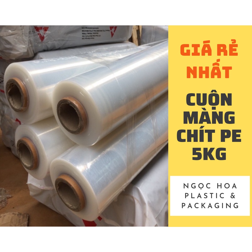 Cuộn nilon cuốn hàng giá rẻ nhất miền Bắc tại Tân Phong