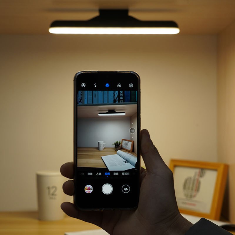 Licer LED Trang Điểm Gương Ánh Sáng 1800mAh USB Sạc Vô Cấp Làm Sáng Gương Đèn Pha Di Động Bảo Vệ Mắt Sáng Tạo Đèn Bàn Thông Minh | BigBuy360 - bigbuy360.vn