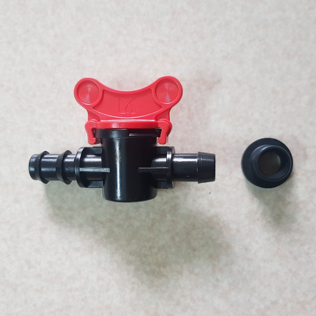 10 cái [ 10 cái ] Van khởi thủy 20mm ống LDPE 20mm - khởi thủy có van kèm roăng cao su