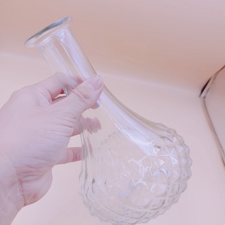 Chai Thủy Tinh Mắt dứa Trong Suốt Cao Cấp Dung Tích 750 ML
