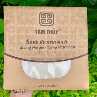 Bánh Đa Nem Tâm Thủy Size 18cm/ 24cm - Xanhsam Natural & Organic