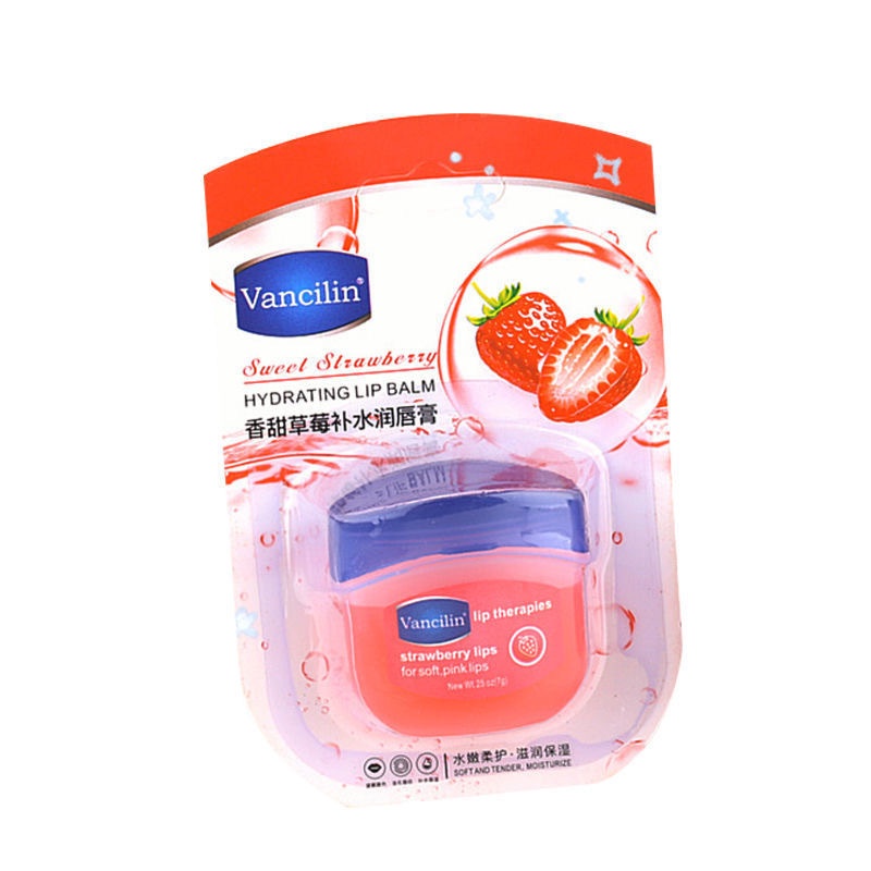 [Hàng mới về] Son dưỡng môi FANSILIN Vaseline không màu giữ ẩm làm mờ đường viền môi 7g