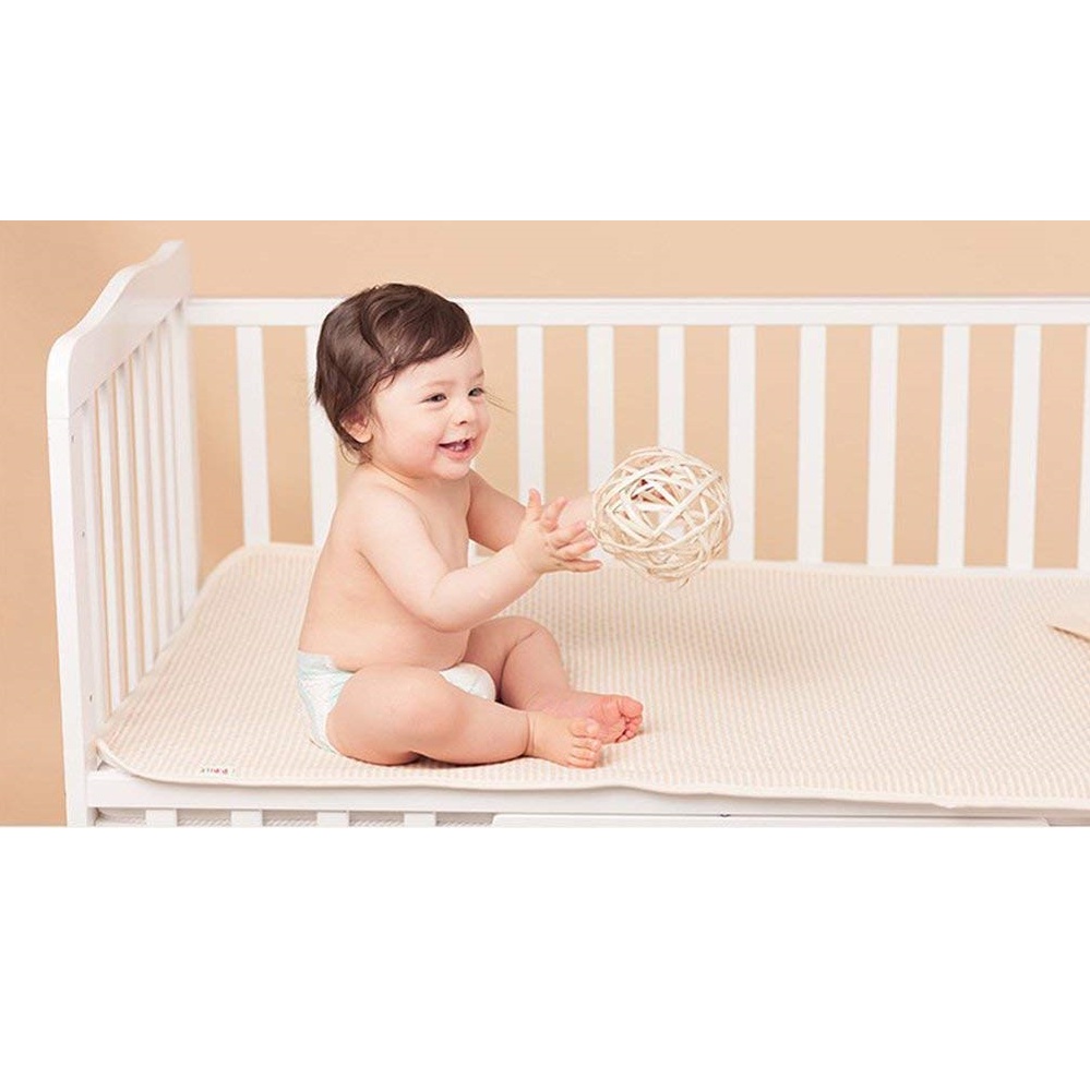 Ảnh Size 70x100cm Siêu lót chống thấm cho bé Supermat chống thấm tuyệt đối, không nóng bí, mềm êm 3