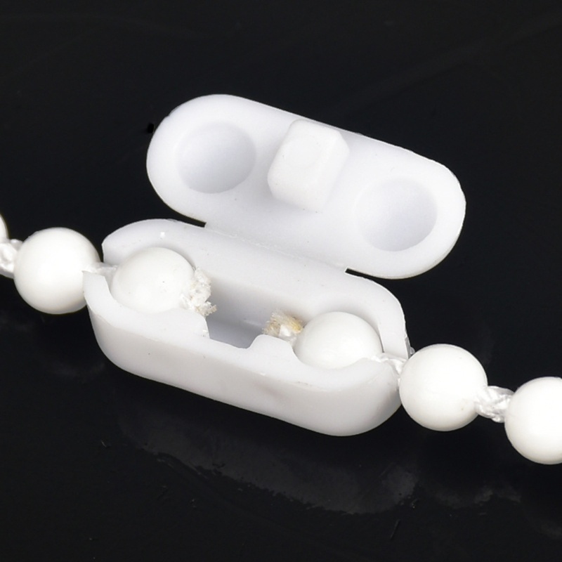Yu 20 Chiếc Dây Xích Kết Nối Con Lăn Bóng Hạt Chuỗi Kết Nối Nhựa Thay Thế Dọc La Mã Con Lăn Dây Xích Dây Connec