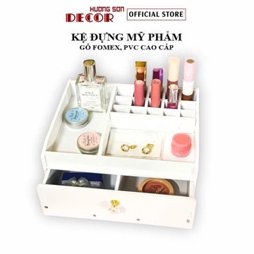 Kệ đựng mỹ phẩm mini kết hợp khay đựng son tiện dụng
