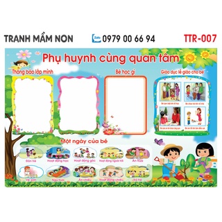 Decal mầm non-GÓC TUYÊN TRUYÊN - 2 khổ lớn 127x80 | Shopee Việt Nam