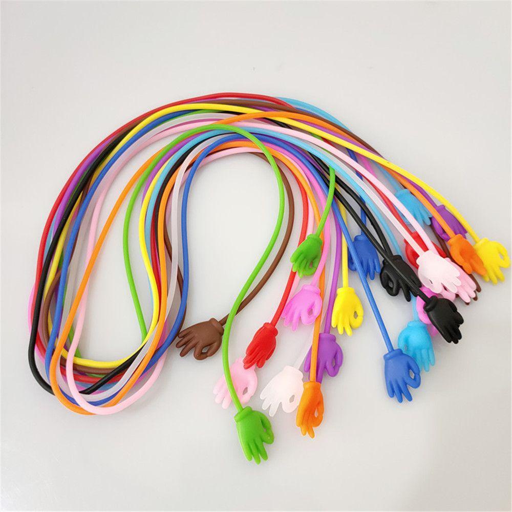 RTJIFSS Kính Mắt Dây Đeo Kính Nam Nữ Dây Cổ Silicon Bền