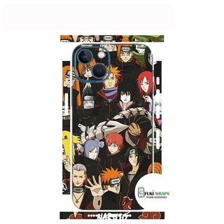 Miếng dán Skin Mặt lưng Naruto FULL VIỀN Dành Cho 15 pro max 14 pro max 13 pro max 12 pro max 11 pro max - Fukishop