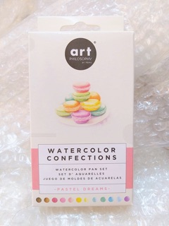 Sổ vẽ màu nước và Bộ màu nước PRIMA MARKETING - watercolor confections 🐻🌻🌻