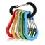 BORAGETE 5 Khóa Cắm Trại Leo Núi Carabiner Ba Lô Ngoài Trời Chụp Kẹp