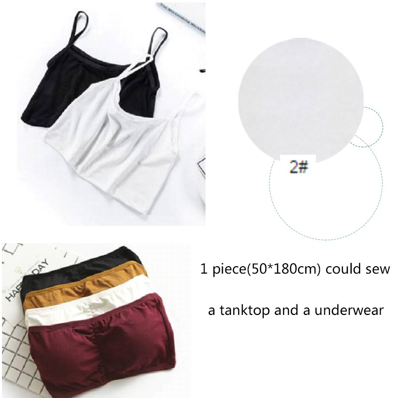 Vải co giãn Cotton Spandex siêu chất lượng cho áo thun và áo nhiều màu sắc khác nhau bán chạy 50x180cm A0282