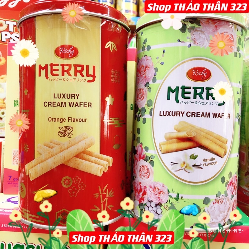 Bánh Quế Merry Richy (24 Hộp) | Shopee Việt Nam
