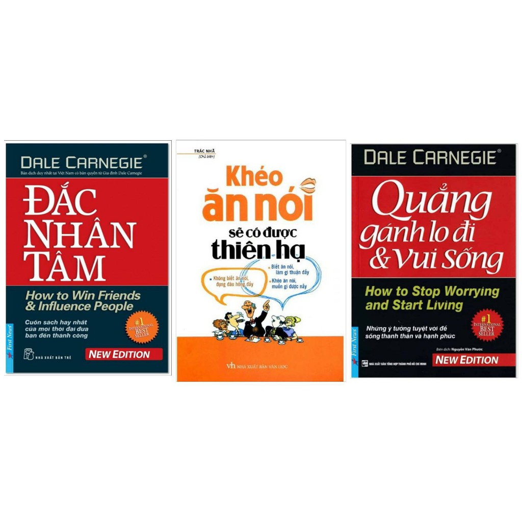 Ảnh Sách - Nhà giả kim, Đắc nhân tâm,Quẳng gánh lo,Tuổi trẻ đáng giá,Khéo ăn nói,Đọc vị bất kì ai,Cư xử như đàn( lẻ,tuỳ chon 1