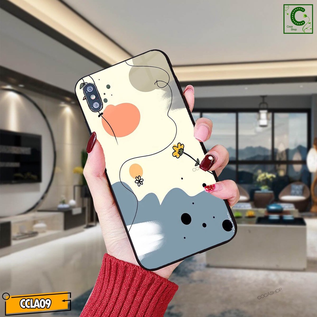 Ốp lưng iphone mặt kính in hình cực đẹp  - Bức họa tiết độc đáo - 6/6plus/6s/6splus/7/7plus/8/8plus/x/.....
