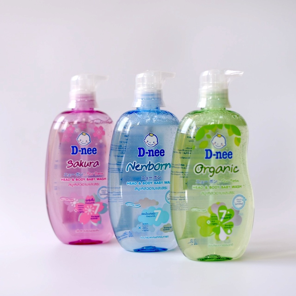 Sữa tắm gội cho bé Dnee cho bé từ sơ sinh 380ml