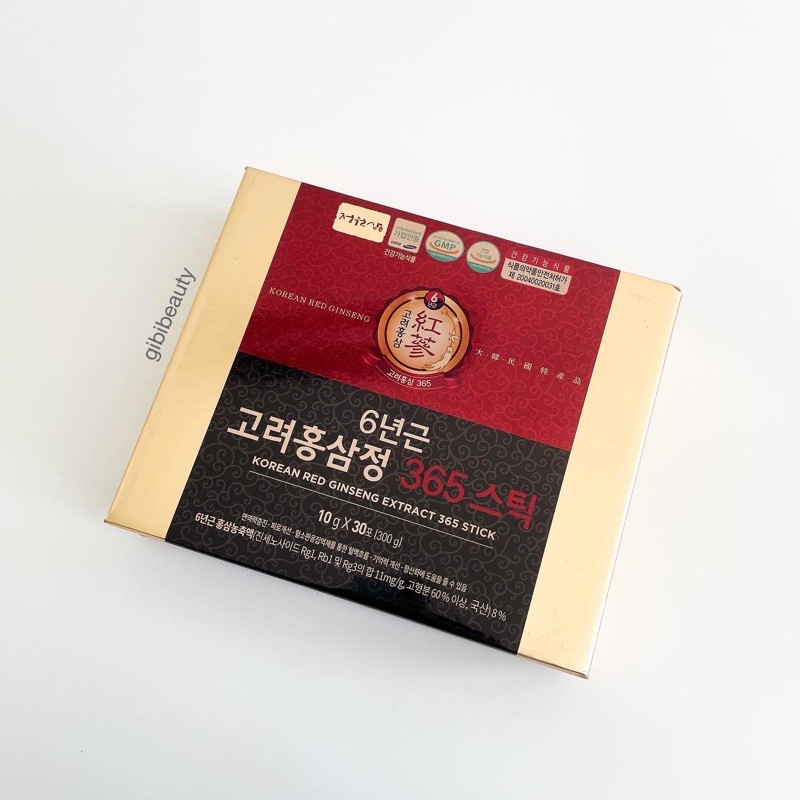 Extrait De Ginseng Rouge Coréen JUNGWONSAM - 6 Ans - 10g X 100 Bâtonnets - Neuf
