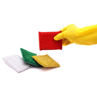 Combo 3 miếng rửa bát chén vân kim tuyến