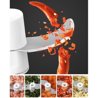 Máy Xay Tỏi Ớt Mini Kéo Tay, Dụng Cụ Xay Tỏi Ớt Dây Kéo Tiện Lợi 88172