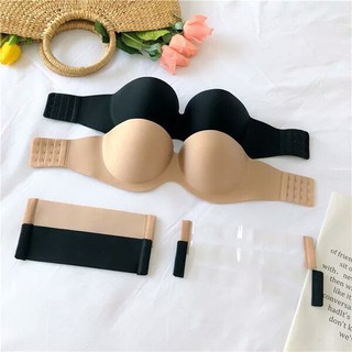 Áo Ngực Nữ Không Dây Cup Ngang Chống Tụt Kingshop A-218
