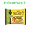 Thùng 30gói Phở Như Ý 2 loại chay + mặn (bò)