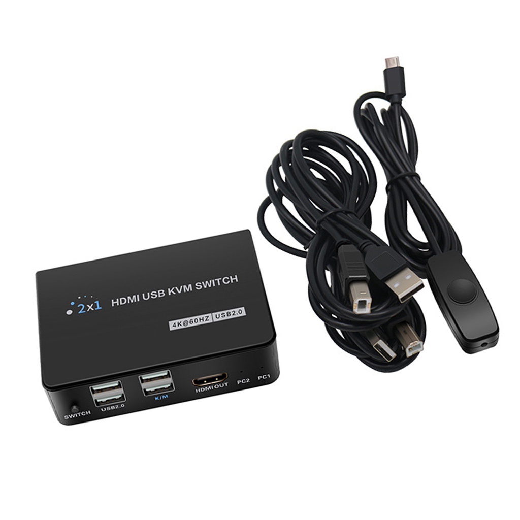 [Lzdjhyke1] Kết nối bàn phím & chuột hỗ trợ chuyển đổi KVM và 4K @ 60Hz USB 2.0