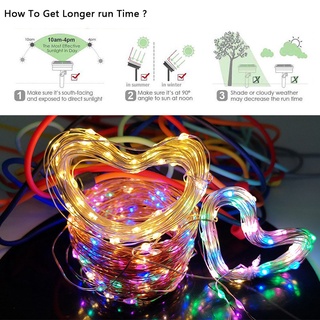 Đèn dây năng lượng mặt trời 22M 200LED, Đèn cổ tích ngoài trời chống nước 8 chế độ cho bữa tiệc Giáng sinh, sân vườn, đám cưới, trang trí phòng ngủ