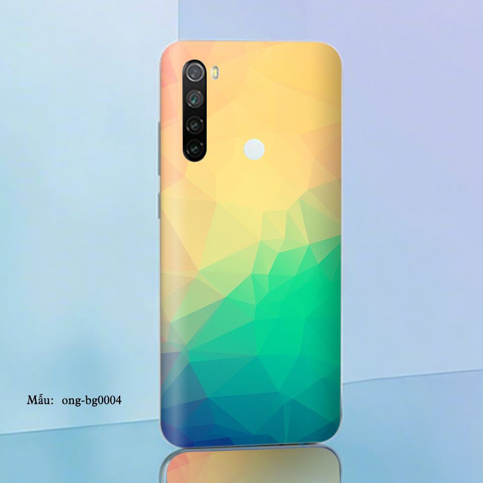 Miếng dán skin cho các dòng điện thoại Xiaomi Mi6 - Mi7 - Mi8 - Mi9 in hình vân kim cương nhiều màu sắc cực đẹp