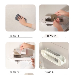 Kệ Đựng Dao ,Kéo,Đũa Nhà Bếp Treo TườngTiện Lợi, Giá Treo Dao Đũa Kéo Gia Đình, Cài Dao, Kéo, Đũa Tặng Kèm Miếng Dán