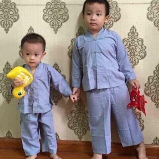 La Hán Bé# Quần Áo Bé # Đồ Bộ Đi Chùa