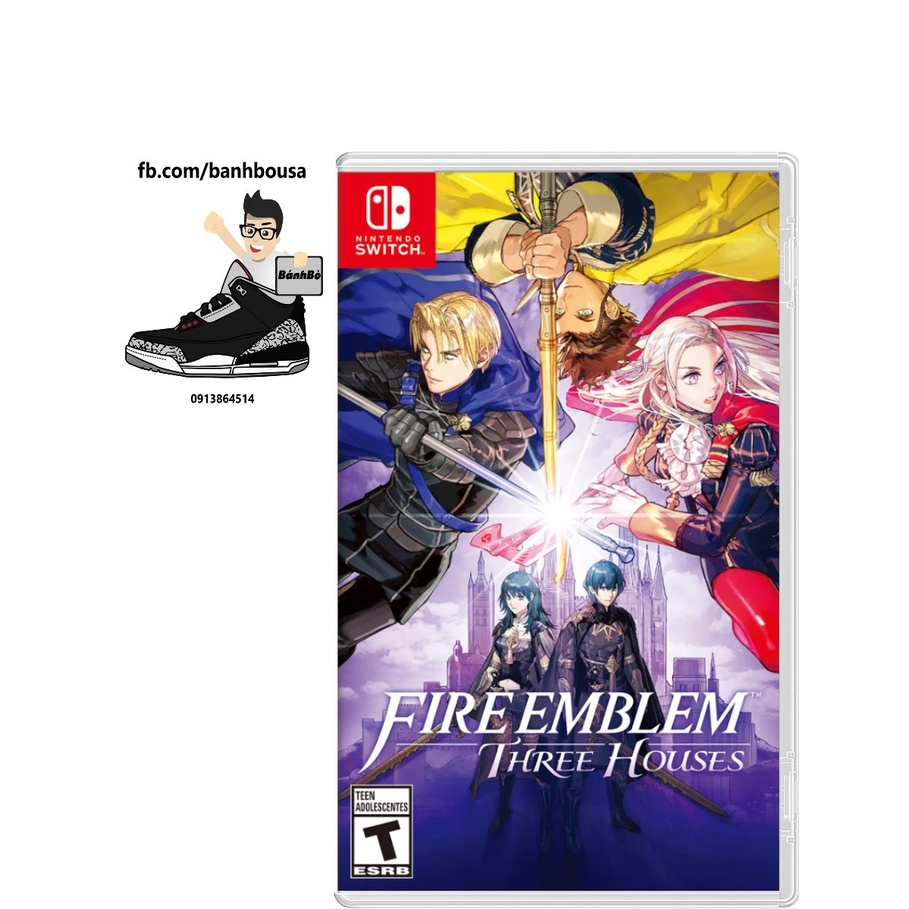 Trò chơi điện tử cho hệ máy Fire Emblem 3 Three House FE 3H Nintendo ...