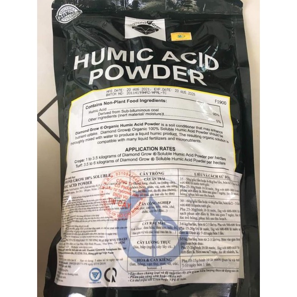 Phân Humic Mỹ Hữu Cơ 95% Acid Powder Dạng Bột | Shopee Việt Nam