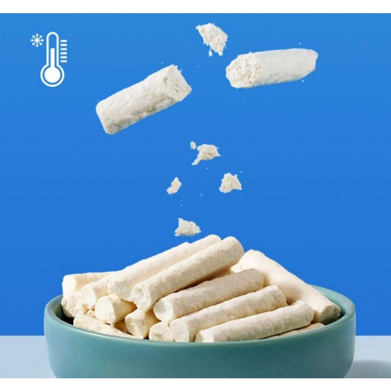 Snack Phô Mai Que Sữa Dê Myfoodie Sấy Khô Cho Mèo - Gói 3 Que