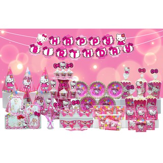 Set MEGA trang trí sinh nhật chủ đề KITTY