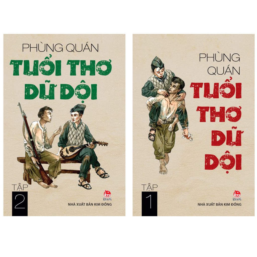 Ảnh Sách NXB Kim Đồng - Combo Tuổi thơ dữ dội (Trọn bộ 2 tập) 1