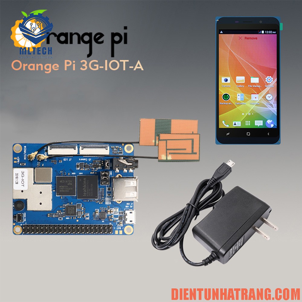 Bộ Orange Pi 3G IOT + Nguồn + Màn Hình | Shopee Việt Nam