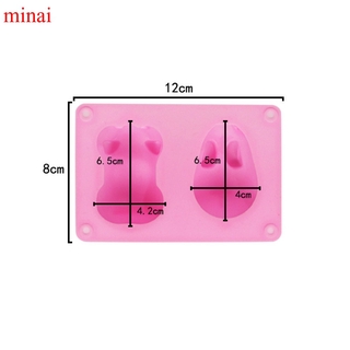 Khuôn Silicon Hình Thỏ/heo 3D Dùng Làm Bánh Và Kẹo Sô Cô La,Tàu Hũ,Rau Câu